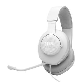 JBL Quantum 100M2 - White - Wired over-ear gaming headset with detachable mic and mute option - Hero JBL Quantum 100M2 - White - Wired over-ear gaming headset with detachable mic and mute option - Hero